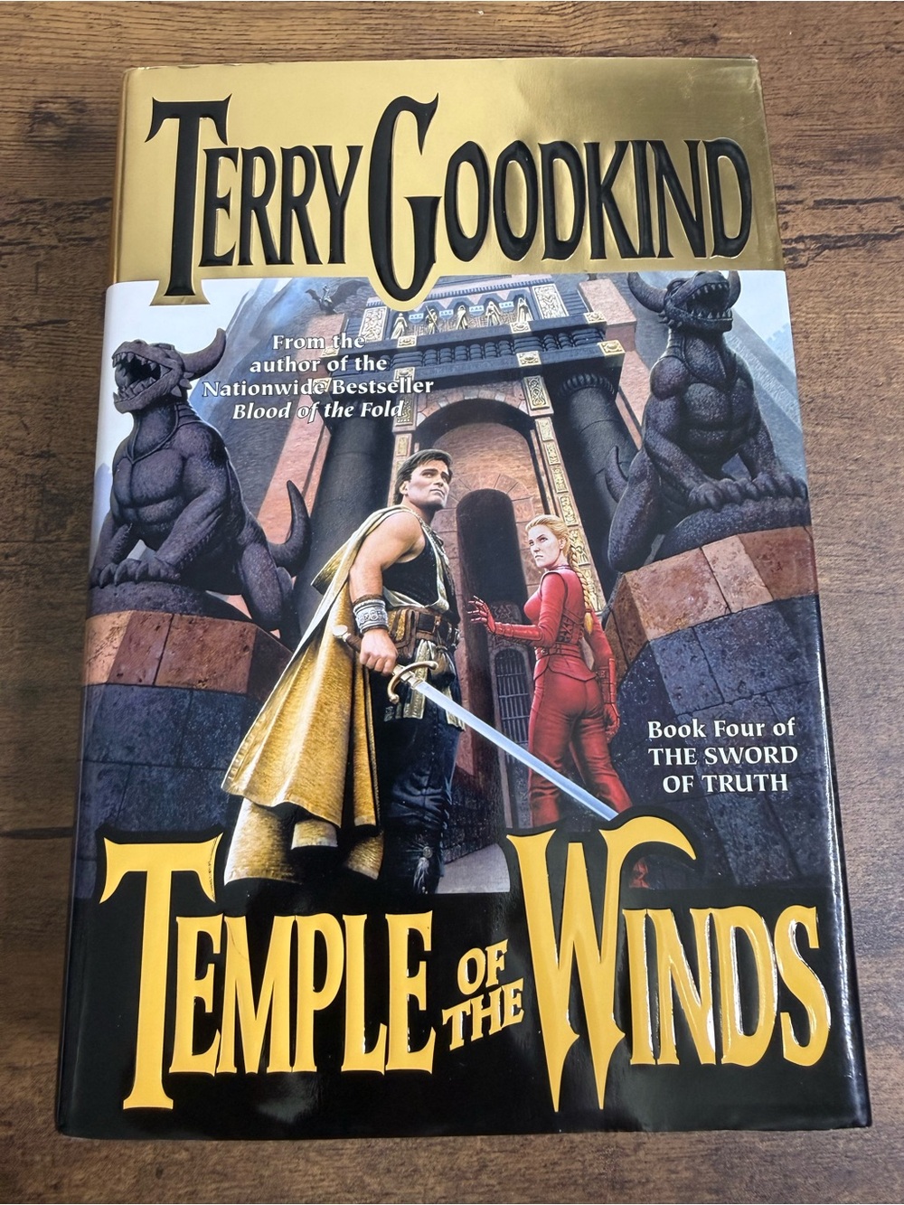 1st Edition Temple of The Winds by Terry Goodkind Hardcover